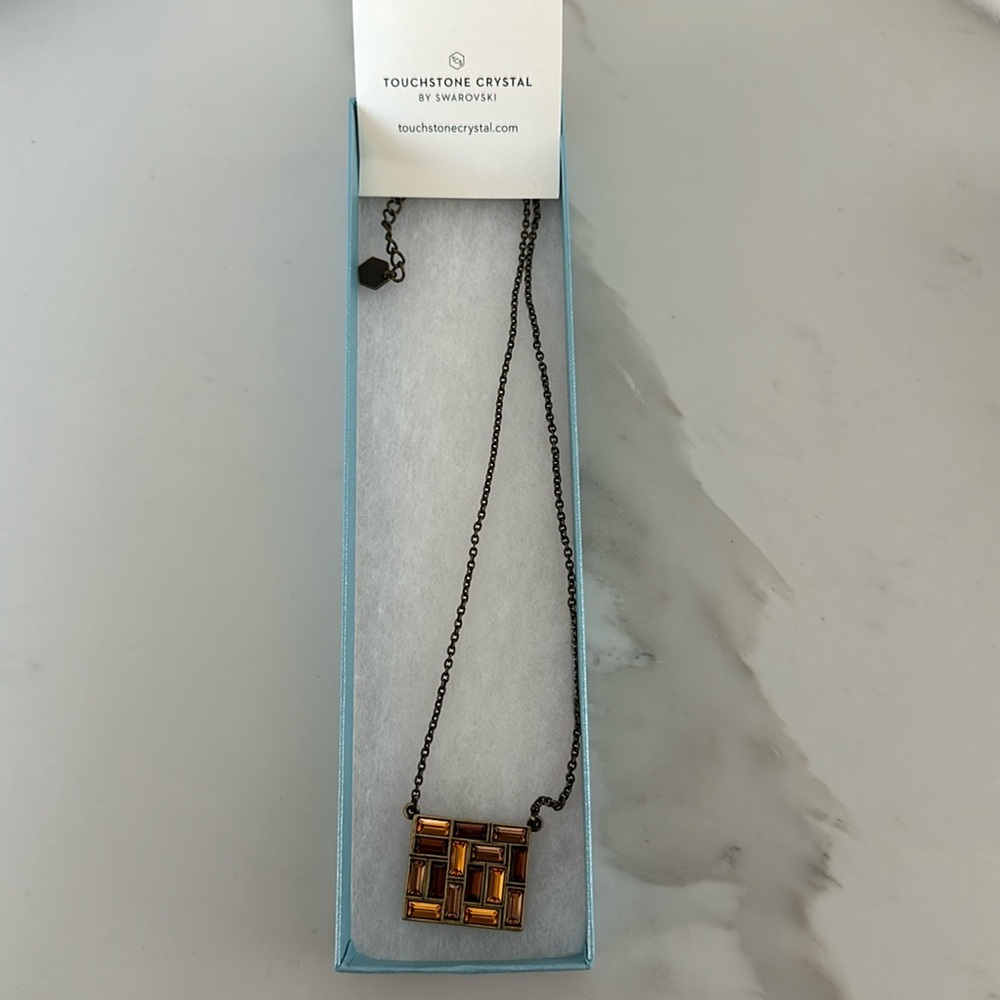 Touchstone Crystal necklace